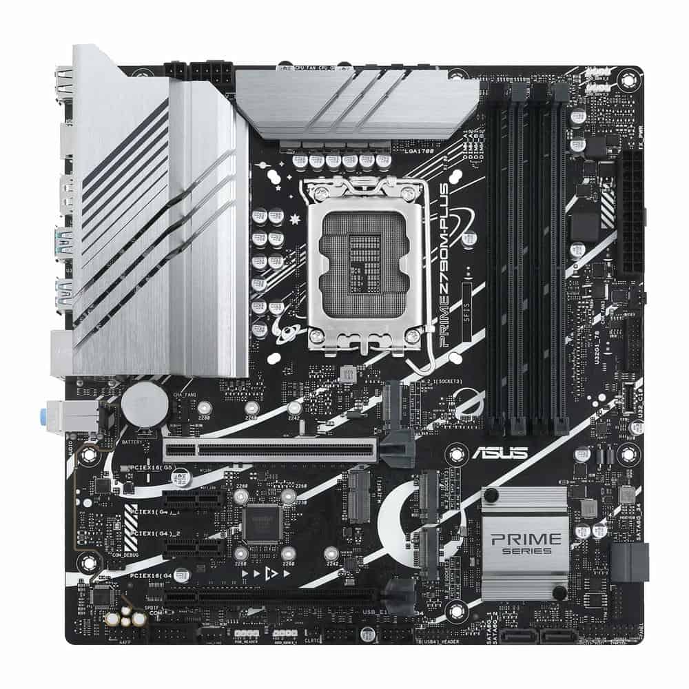 ASUS PRIME Z790M-PLUS DDR5 PCIe 5.0 MicroATX Motherboard